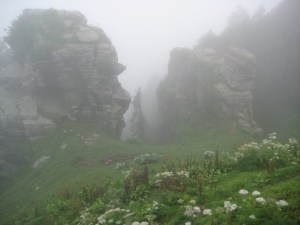 There is nothing more magical than seeing the fog lifting and unveiling the raw beauty of the Himalayas!