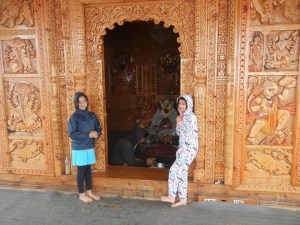Amazingly detailed carving adorned the whole temple!