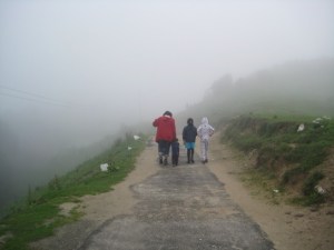 Walking to Hatu Devi Temple - the kids and the grown-ups had a blast!